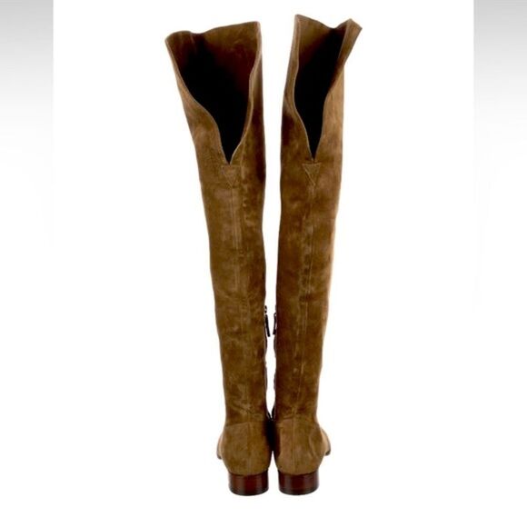 Ralph Lauren Fall 2006 Runway Collection Italian Mink Suede Over the Knee Boot - Picture 13 of 16